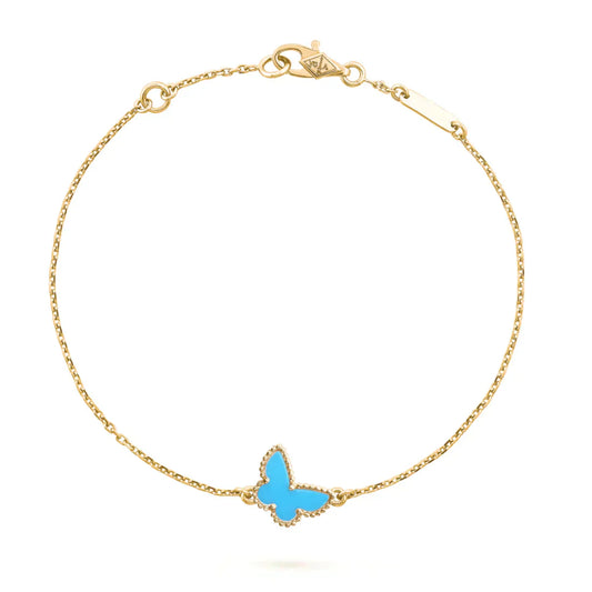 [Windsor Jewelry]BUTTERFLY TURQUOISE BUTTERFLY BRACELET