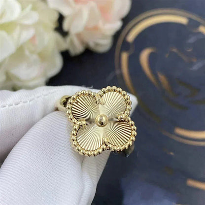 [Windsor Jewelry]CLOVER GOLD RING