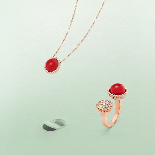 [Windsor Jewelry]PERLEE COULEURS DIAMOND ROSE GOLD BETWEEN THE FINGER RING