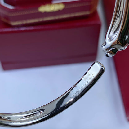 [Windsor Jewelry]PANTHERE SILVER OPEN BRACELET