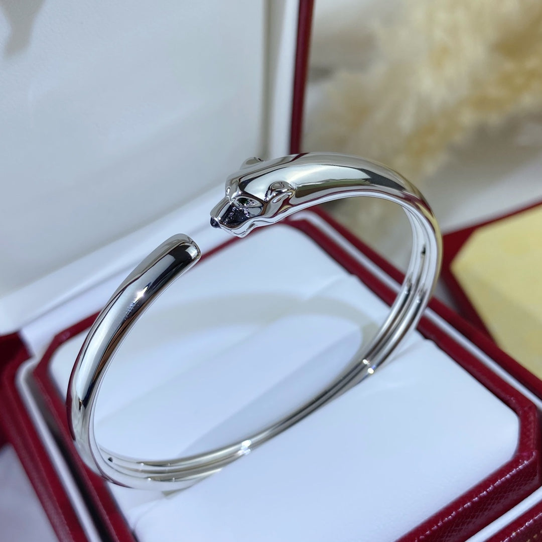 [Windsor Jewelry]PANTHERE SILVER OPEN BRACELET