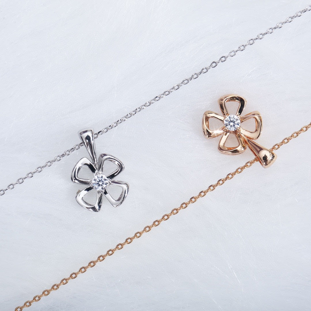 [Windsor Jewelry]FIOREVER NECKLACE DIAMOND CENTER