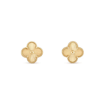 [Windsor Jewelry]CLOVER MEDIUM 1 MOTIFS LASER EARRINGS